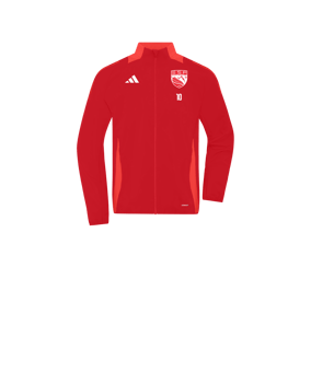 Veste de sortie adidas Tiro 24 Competition enfants rouge