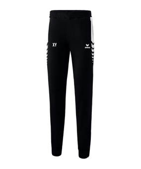 Erima Six Wings Worker Hose Damen Schwarz Weiss