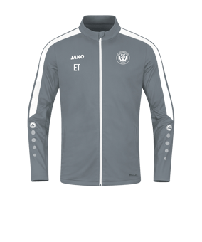 JAKO Power Polyesterjacke Grau Weiss F840