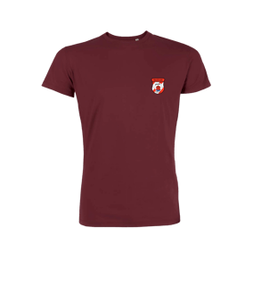 Merch Creator 2.0 T-Shirt Burgundy | #justlogo4c