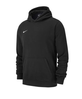 Nike Club 19 Fleece Hoody Kids Schwarz F010 - schwarz