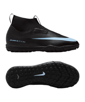 Nike Air Zoom Mercurial Superfly X Academy TF Shadow Kids Schwarz F001 - schwarz