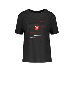 Merch Muser T-Shirt Women Black | #lines
