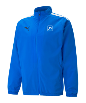 PUMA teamLIGA Sideline Jacke Kids Blau F02