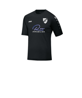 JAKO Team Trikot kurzarm Kids Schwarz F08