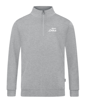 JAKO Organic Ziptop Grau F520