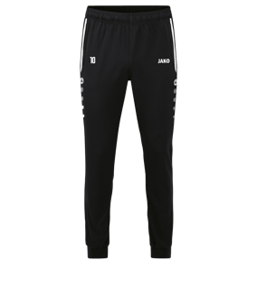 JAKO Allround Präsentationshose Damen Schwarz F800