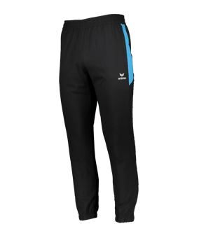 Erima Team Präsentationshose Kids Schwarz Grau - schwarz