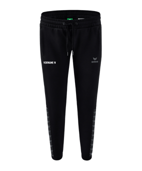 Erima Team Essential Jogginghose Damen Schwarz