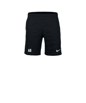 Nike Park 26 Sweatshort Schwarz F010