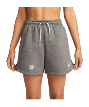 Nike Park 20 Fleece Short Damen Grau Weiss F071