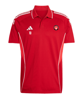 adidas Tiro 25 Competition Polo Rot