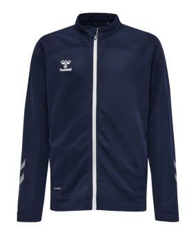Hummel hmlLEAD Poly Trainingsjacke Kids Blau F7026 - blau