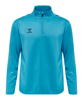 Hummel hmlCORE XK HalfZip Sweatshirt Blau F8729 - blau