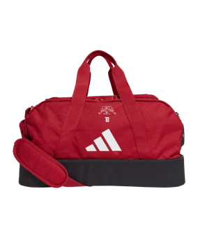 Sac de sport adidas Tiro League Duffel Bag Taille S, Rouge et Blanc
