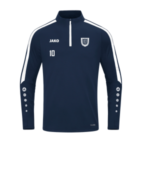 JAKO Power Sweatshirt Blau Weiss F900