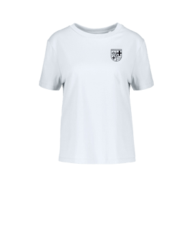 Merch Muser T-Shirt Women White | #logo1c