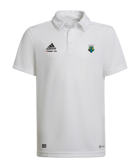 adidas Entrada 22 Poloshirt Kids Weiss