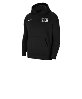 Nike Park 20 Fleece Hoody Kids Schwarz Weiss F010