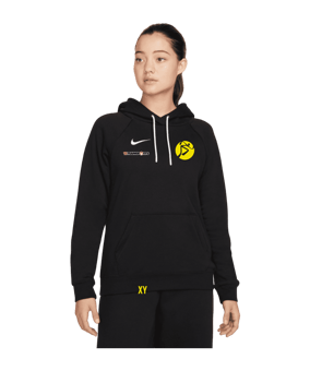 Nike Park 20 Fleece Hoody Damen Schwarz Weiss F010