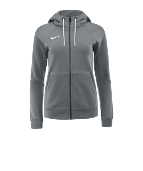 Nike Park 20 Fleece Kapuzenjacke Damen Grau F071