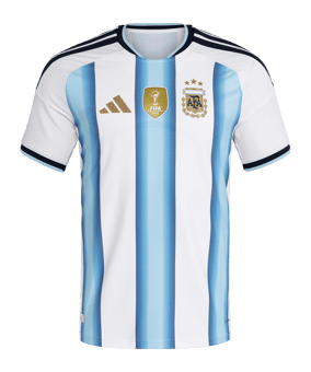 adidas Argentinien Authentic Trikot Home WM 2026 Weiß - weiss