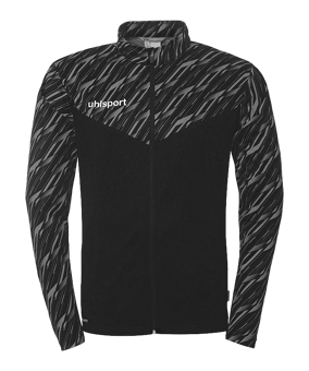 uhlsport Progressive 28 Trainingsjacke Schwarz F01 - schwarz