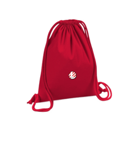 Merch Organic Premium Cotton Gymsack Classic Red