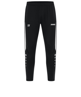 JAKO Power Trainingshose Schwarz Weiss F802