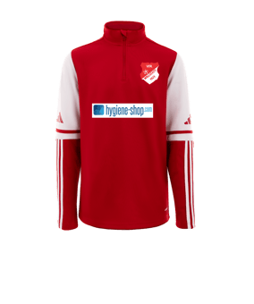 adidas Squadra 25 HalfZip Sweatshirt Rot
