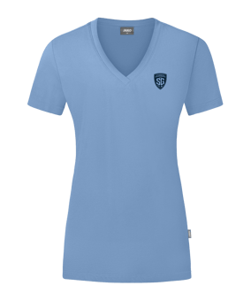 SG Baumwoll T-Shirt Damen Blau F460