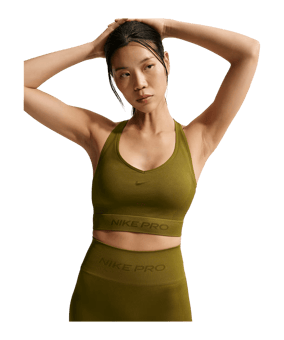 Nike Dri-Fit Seamless Tanktop Damen Grün F368