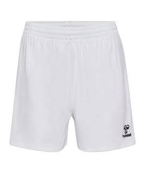 Hummel Hmlessential Short Damen Weiß F9001 - weiss