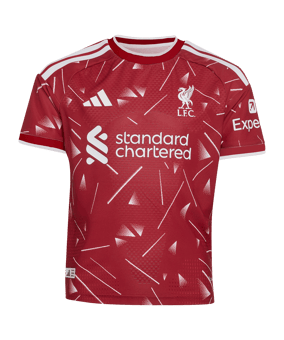 adidas FC Liverpool Authentic Trikot Home 2026/2027 Kids Rot - rot