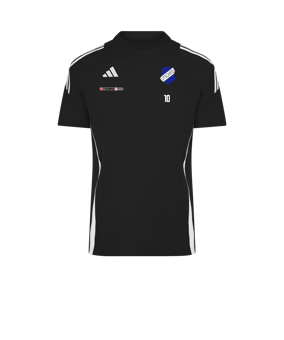 adidas Tiro 24 T-Shirt Schwarz Weiss