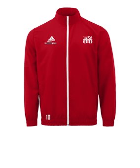 adidas Entrada 22 Präsentationsjacke Rot