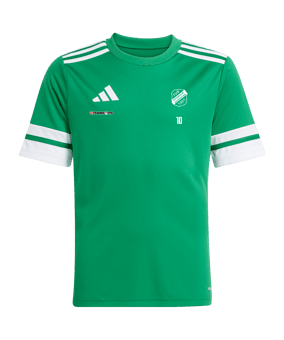 adidas Squadra 25 Trikot Kids Grün