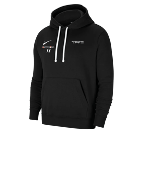 Nike Park 20 Fleece Hoody Schwarz Weiss F010