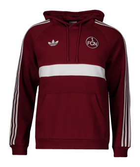 adidas Originals 1. FC Nürnberg Hoody 2026/2027 Rot