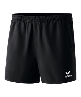 Erima Club 1900 Short Damen Schwarz Weiss - schwarz