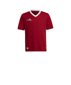 adidas Entrada 22 Trikot Kids Rot Weiss