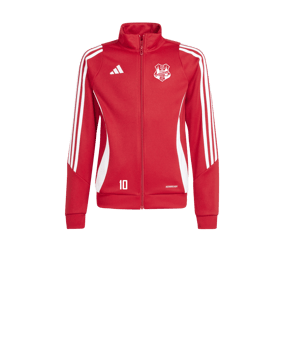 adidas Tiro 24 Trainingsjacke Kids Rot Weiss