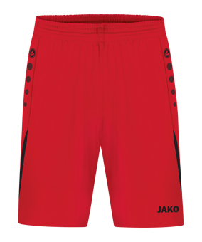 JAKO Challenge Short Damen Rot Schwarz F101 - rot