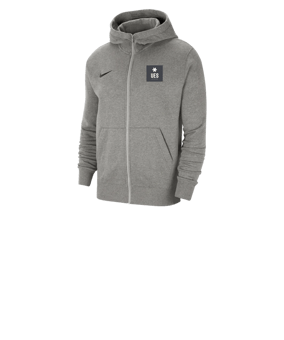 Nike Park 20 Fleece Kapuzenjacke Kids Grau F063