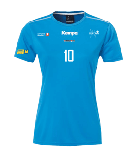 Kempa Poly T-Shirt Damen Blau F01