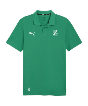 PUMA teamGOAL Casuals Poloshirt Grün F05