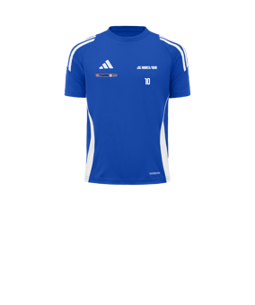 adidas Tiro 24 Trikot Kids Blau Weiss 