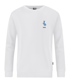 JAKO Organic Sweatshirt Weiss F000