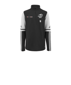 adidas Squadra 25 HalfZip Sweatshirt Kids Schwarz