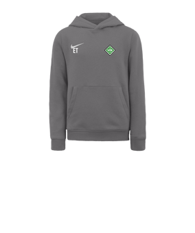 Nike Park 20 Fleece Hoody Kids Grau Weiss F071